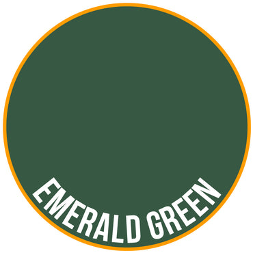 Two Thin Coats Emerald Green 15ml Acrylic Paint 10014