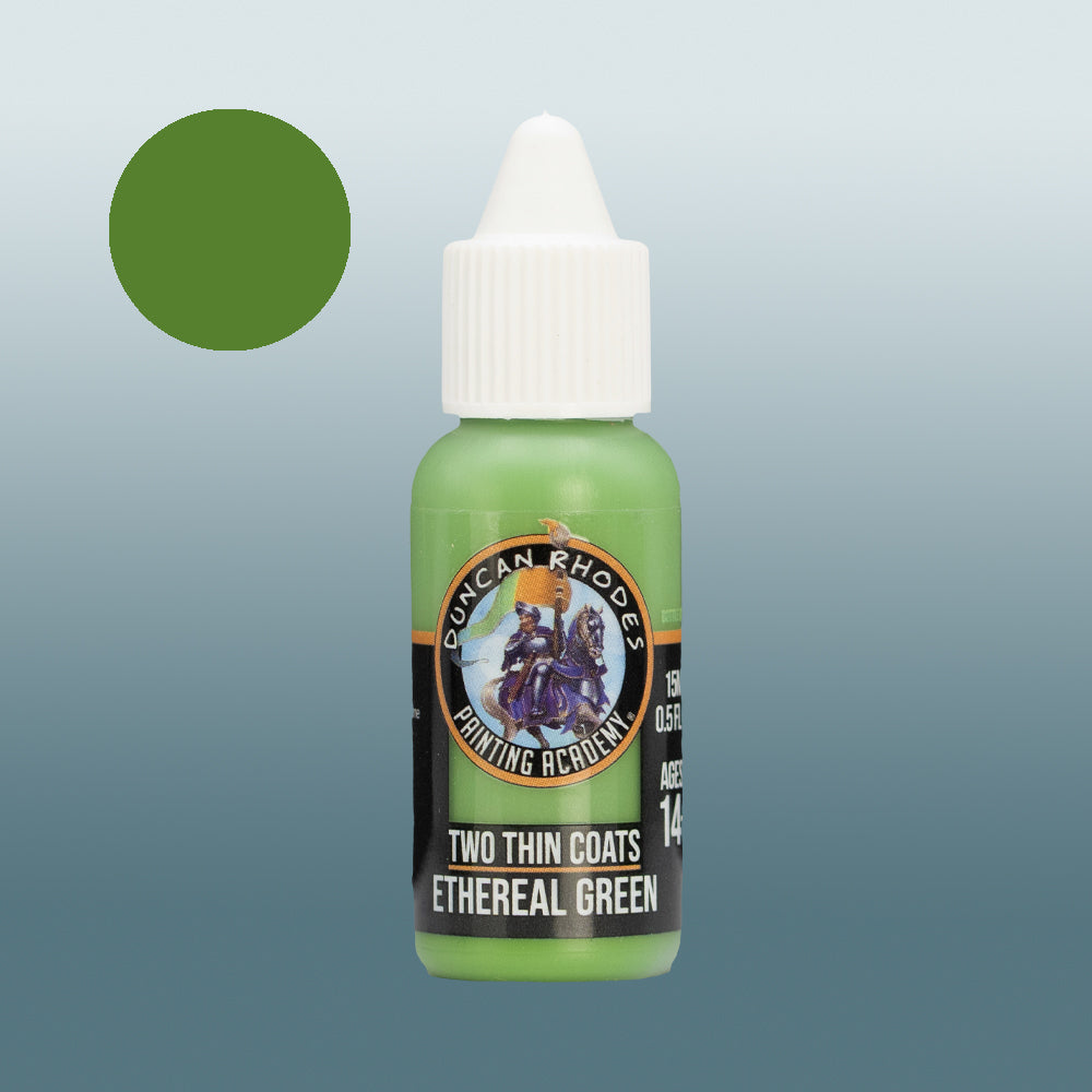 Two Thin Coats Ethereal Green 15ml Acrylic Paint 10015