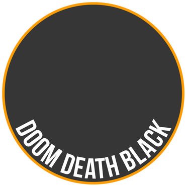 Two Thin Coats Doom Death Black 15ml Acrylic Paint 10019