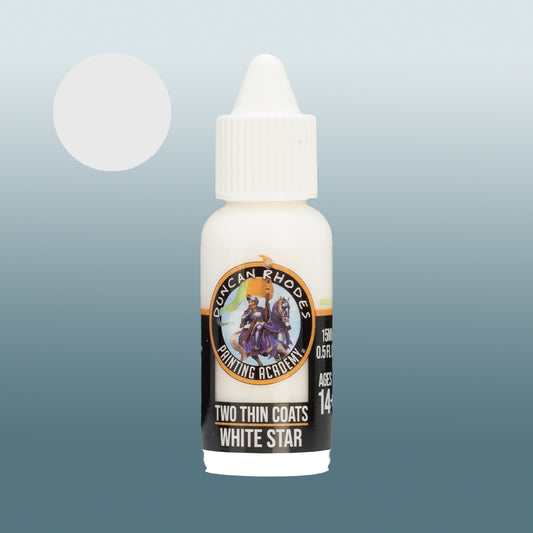 Two Thin Coats White Star 15ml Acrylic Paint 10024