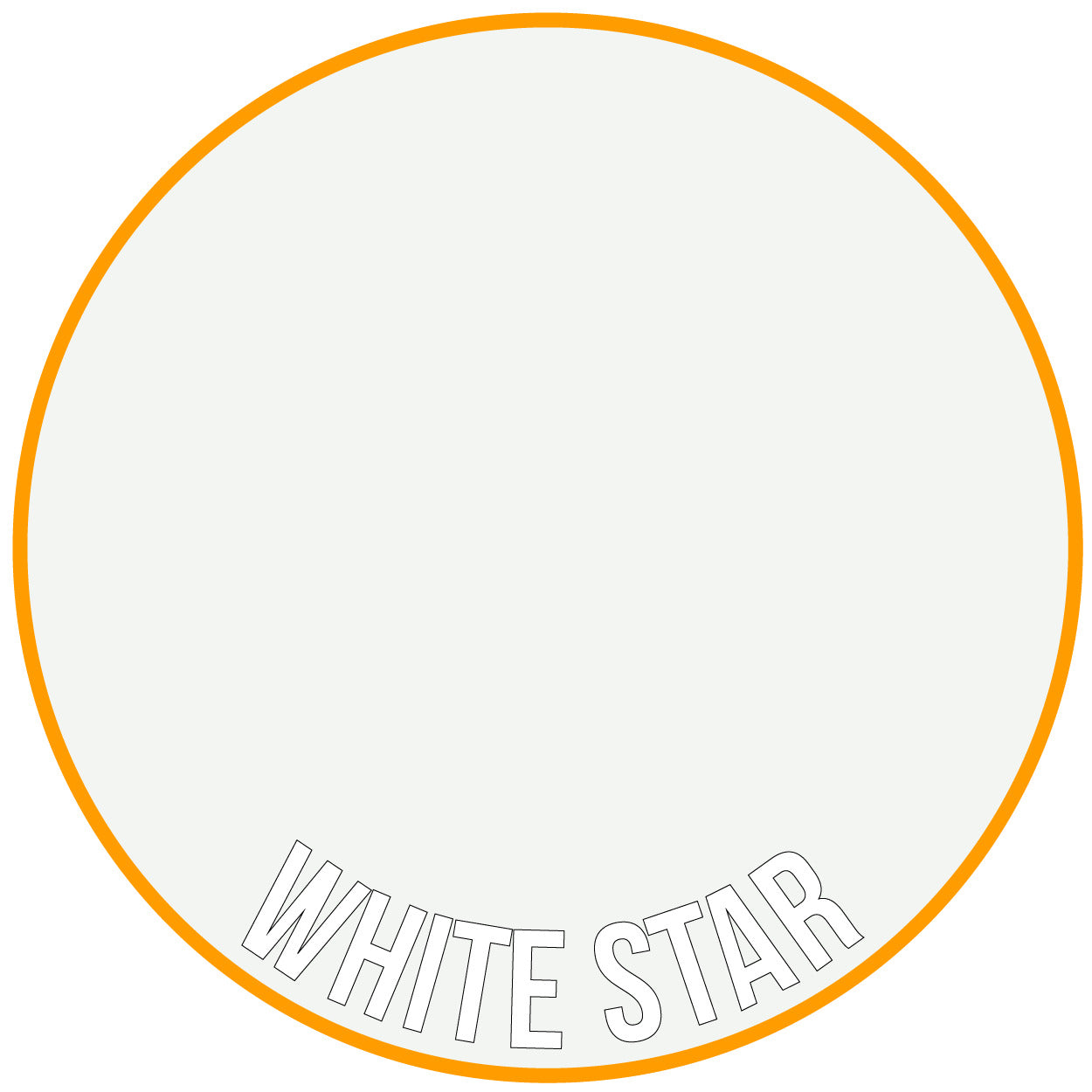 Two Thin Coats White Star 15ml Acrylic Paint 10024