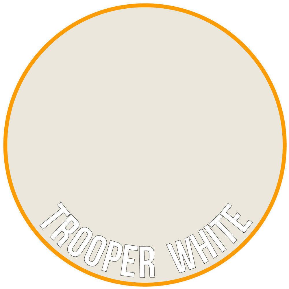 Two Thin Coats Trooper White 15ml Acrylic Paint 10036