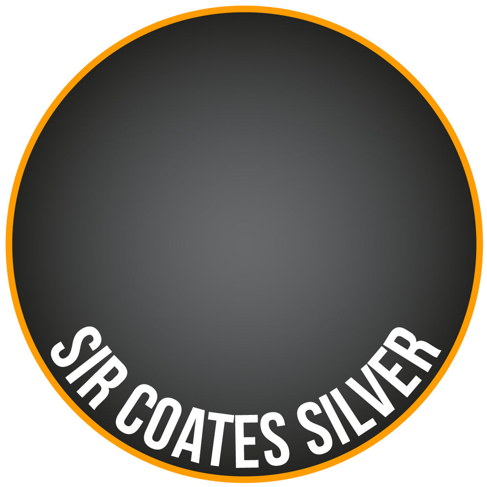 Two Thin Coats Sir Coates Silver 15ml Acrylic Paint 10040