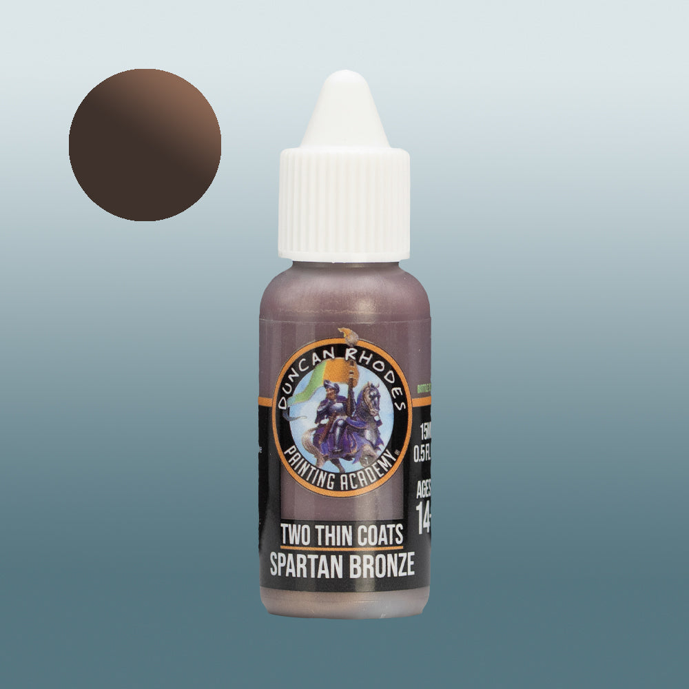 Two Thin Coats Spartan Bronze 15ml Acrylic Paint 10043