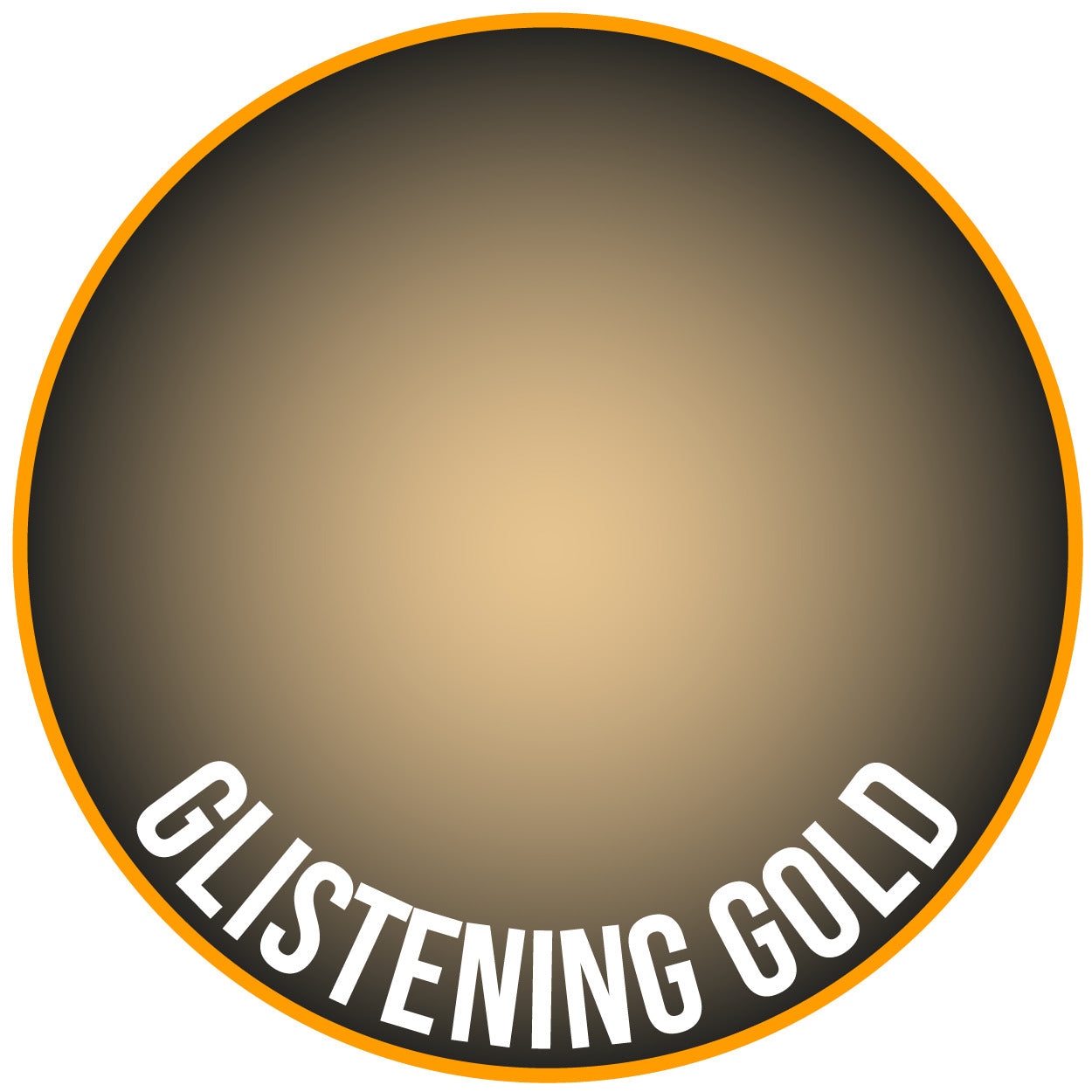 Two Thin Coats Glistening Gold 15ml Acrylic Paint 10045