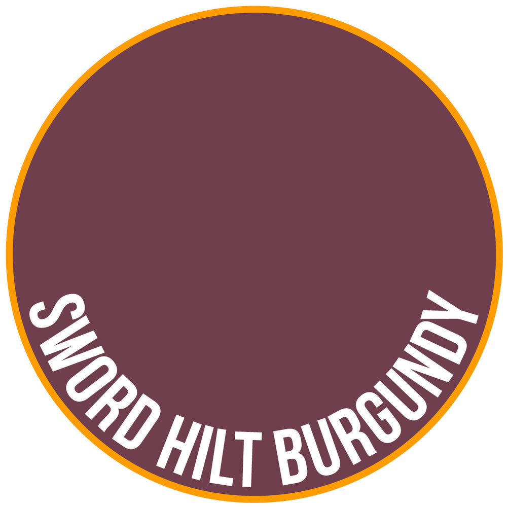 Two Thin Coats Sword Hilt Burgundy 15ml Acrylic Paint 10047