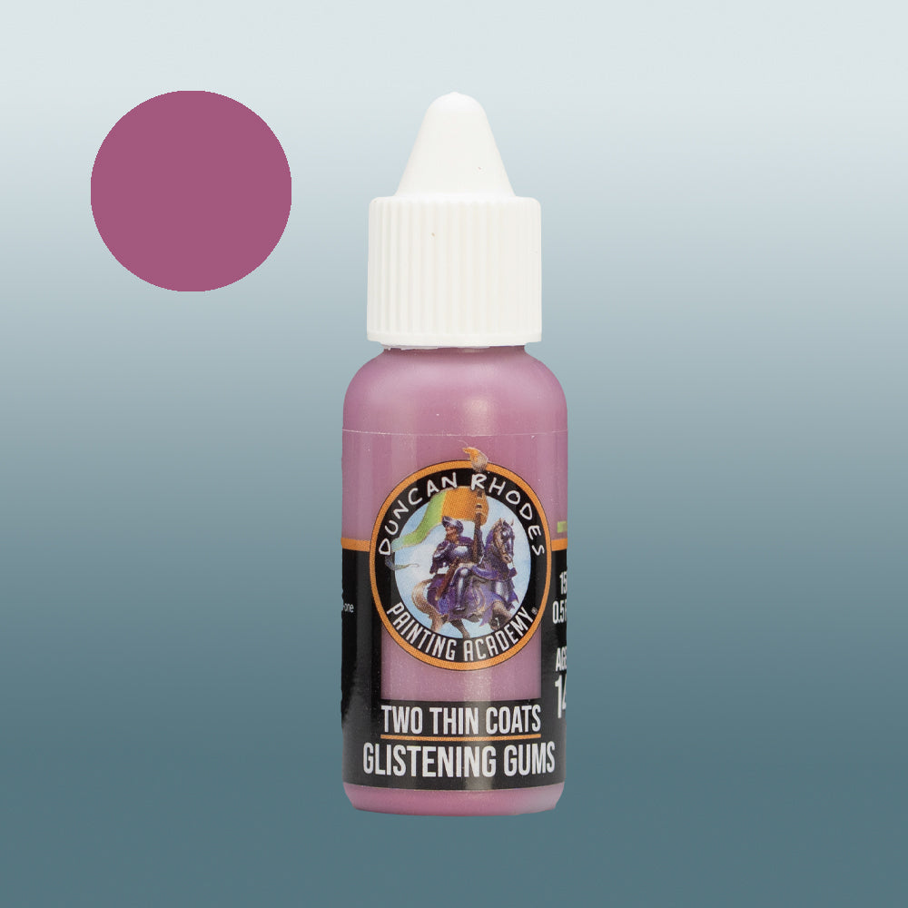 Two Thin Coats Glistening Gums 15ml Acrylic Paint 10048
