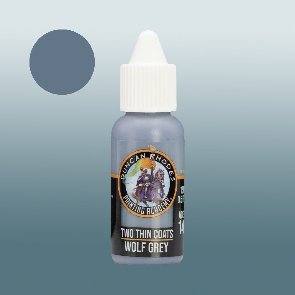 Two Thin Coats Wolf Grey 15ml Acrylic Paint 10050