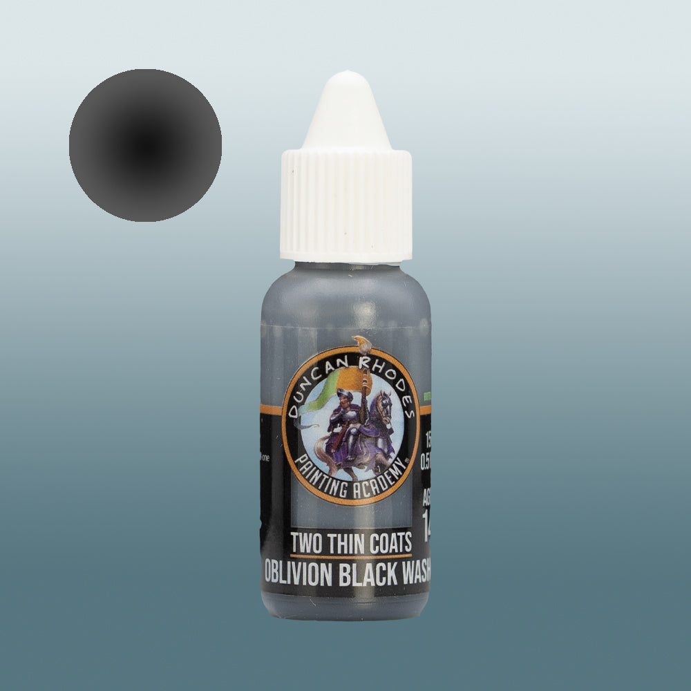 Two Thin Coats Oblivion Black Wash 15ml Acrylic Paint 10055