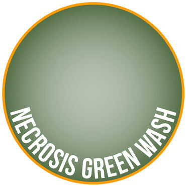 Two Thin Coats Necrosis Green Wash 15ml Acrylic Paint 10059