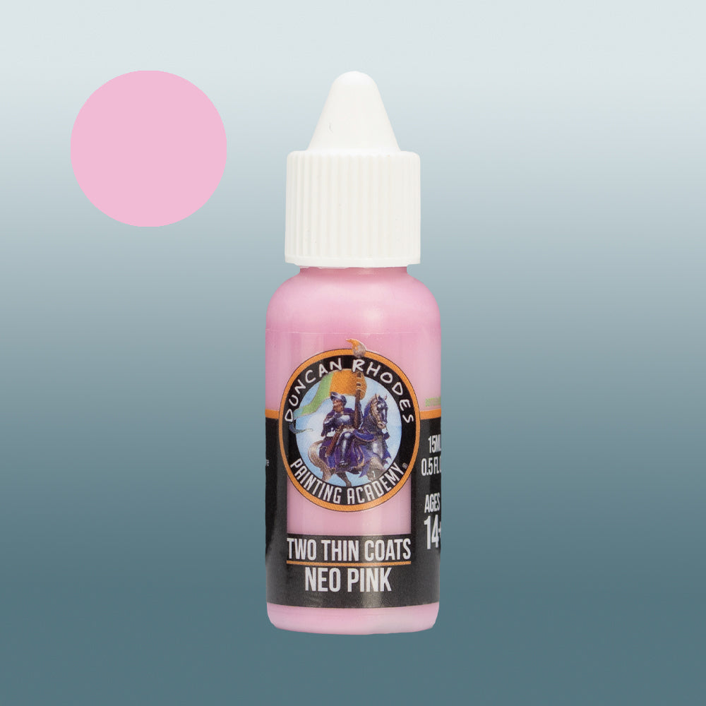 Two Thin Coats Neo Pink 15ml Acrylic Paint 10063