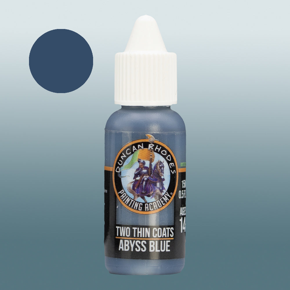Two Thin Coats Abyss Blue 15ml Acrylic Paint 10070
