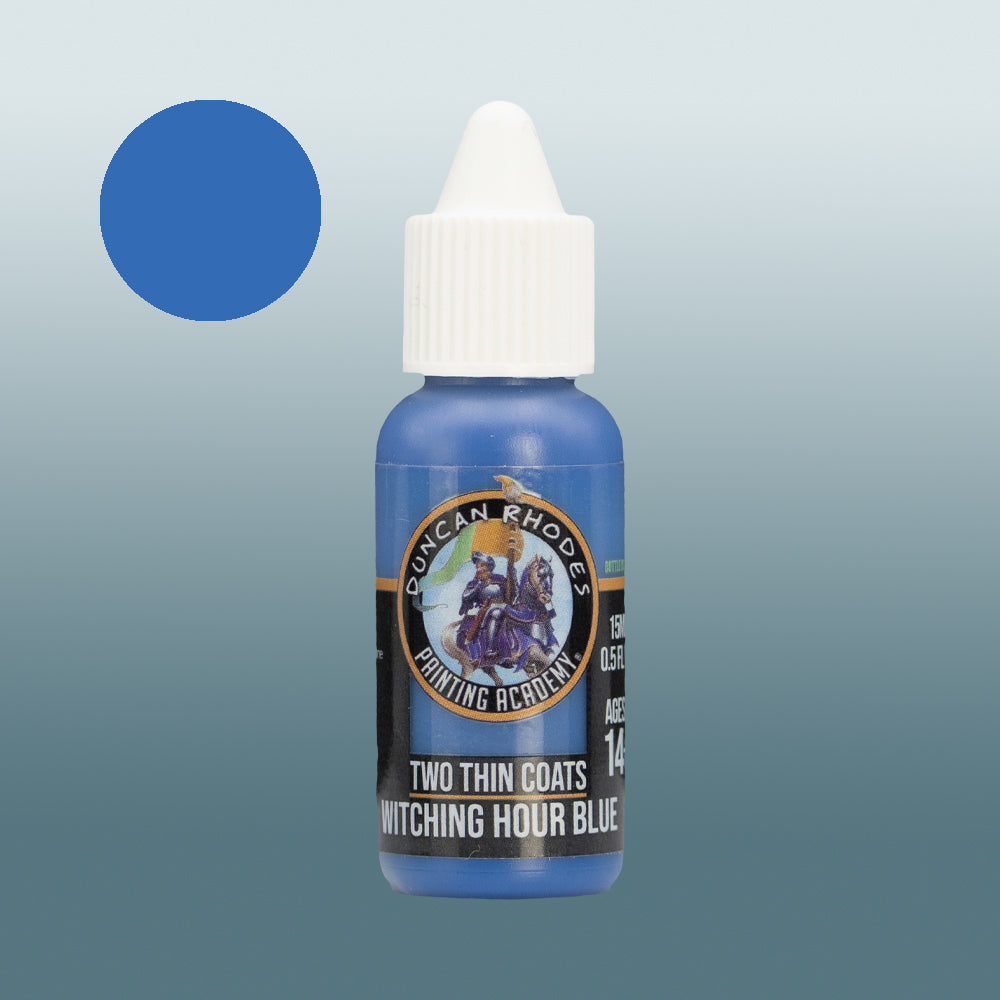 Two Thin Coats Witching Hour Blue 15ml Acrylic Paint 10071