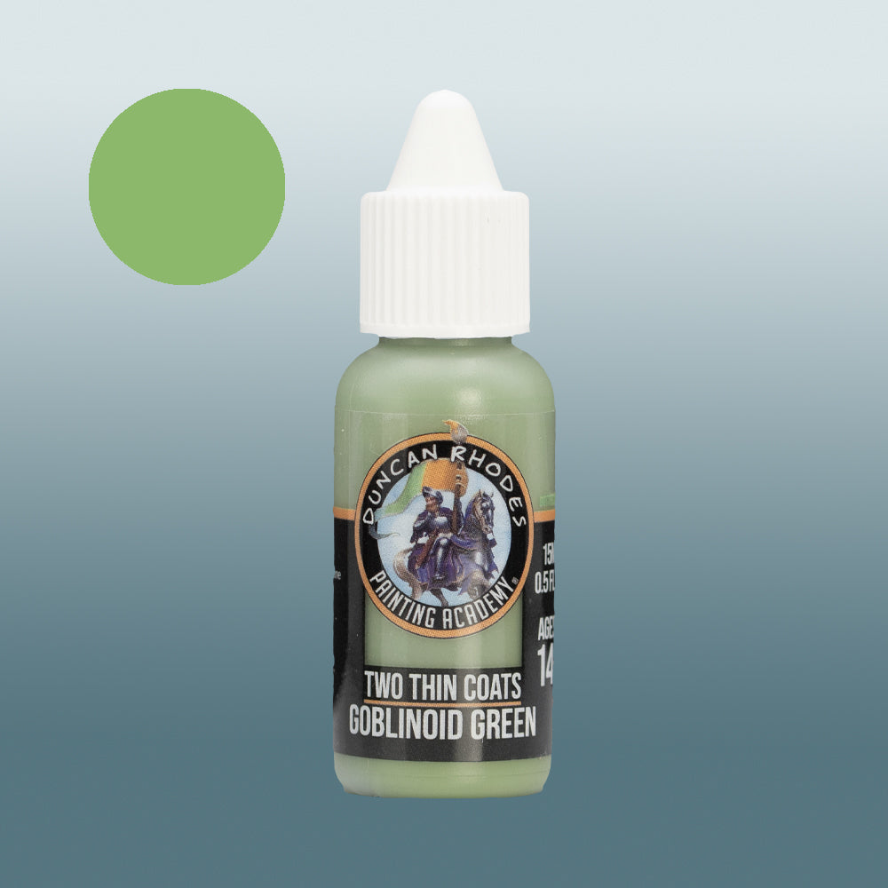 Two Thin Coats Goblinoid Green 15ml Acrylic Paint 10074
