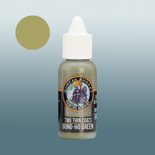Two Thin Coats Gung-ho Green 15ml Acrylic Paint 10080