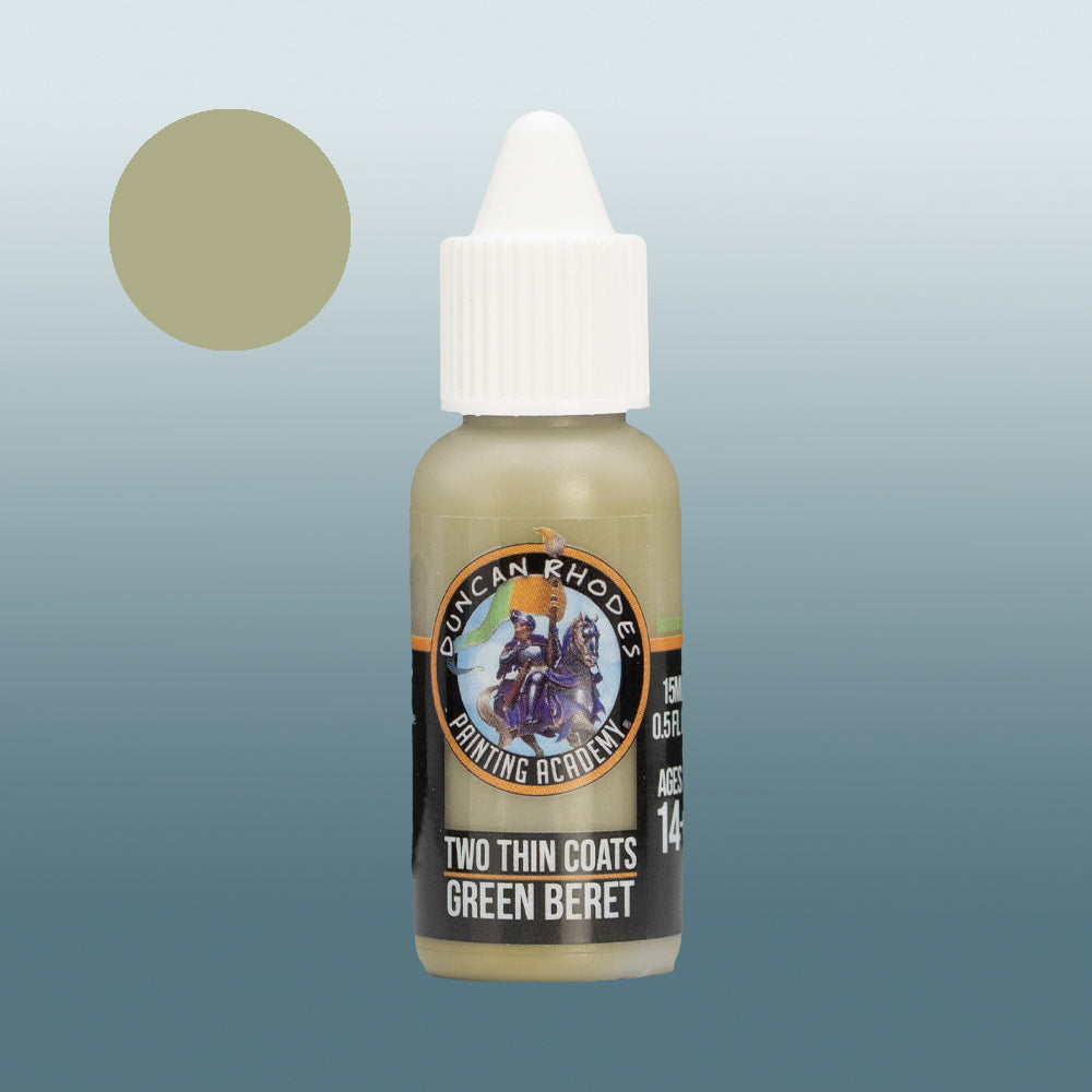 Two Thin Coats Green Beret 15ml Acrylic Paint 10081