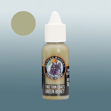 Two Thin Coats Green Beret 15ml Acrylic Paint 10081