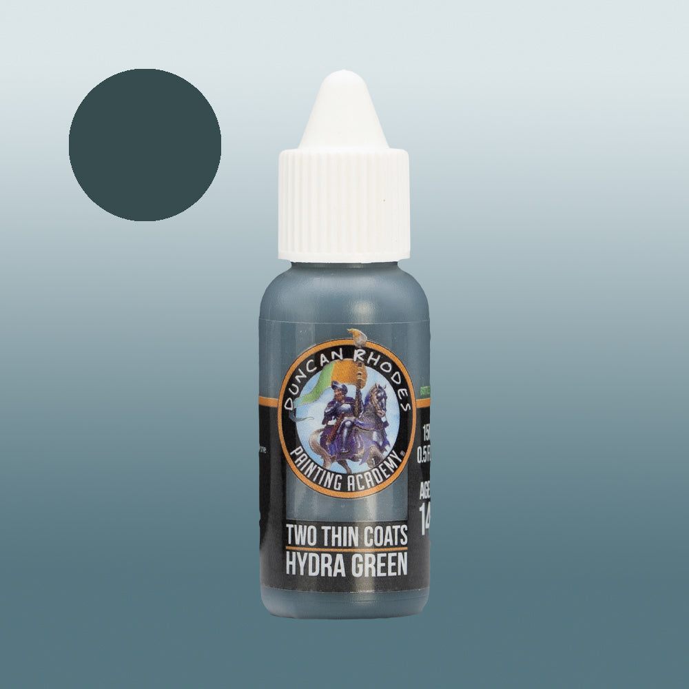 Two Thin Coats Hydra Green 15ml Acrylic Paint 10082