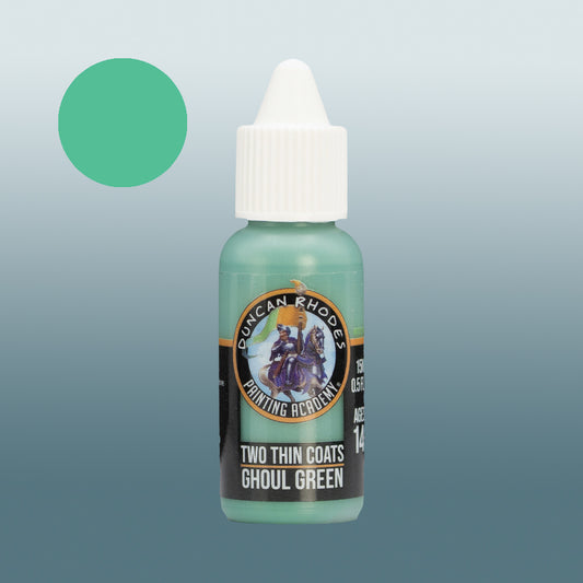 Two Thin Coats Ghoul Green 15ml Acrylic Paint 10084