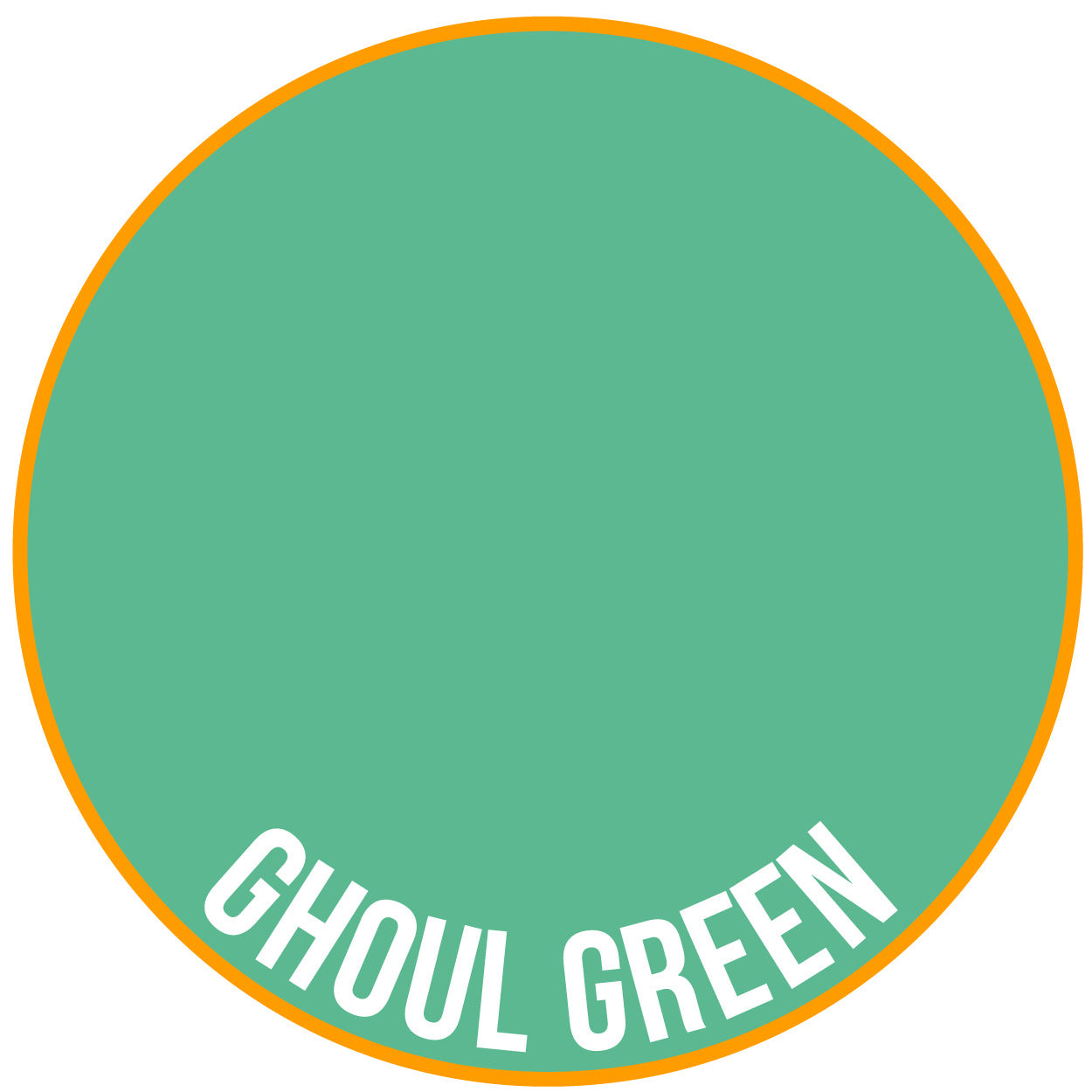 Two Thin Coats Ghoul Green 15ml Acrylic Paint 10084