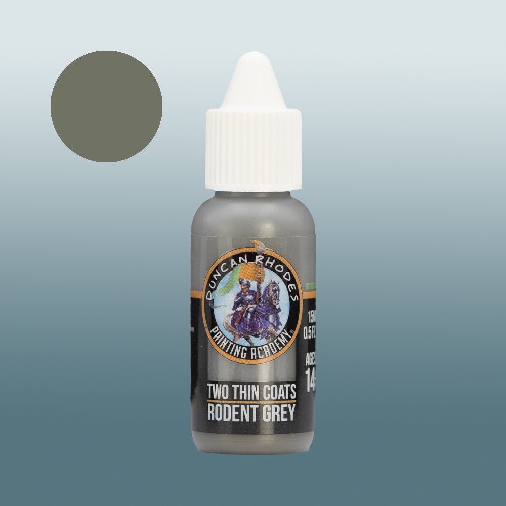 Two Thin Coats Rodent Grey 15ml Acrylic Paint 10087