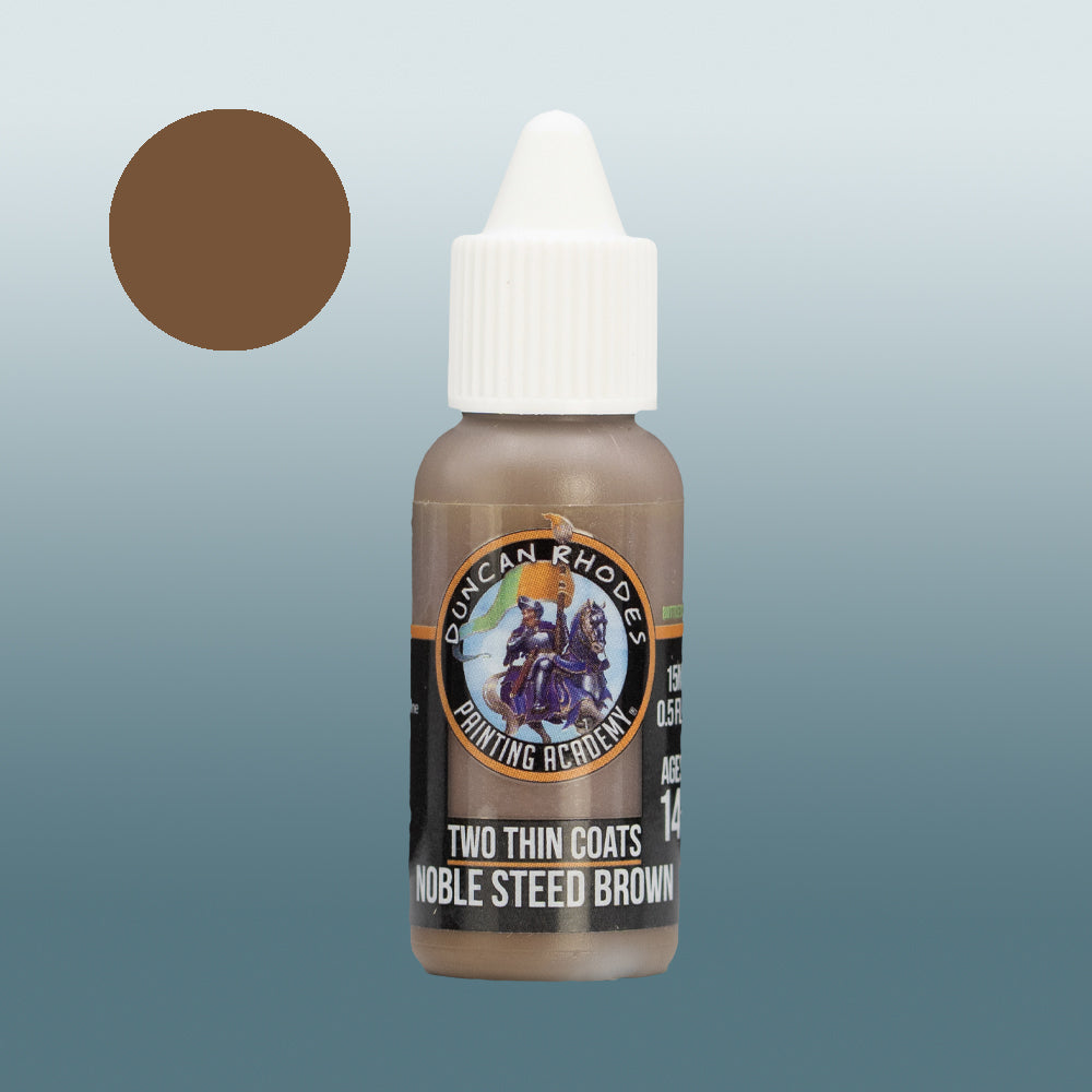 Two Thin Coats Noble Steed Brown 15ml Acrylic Paint 10088