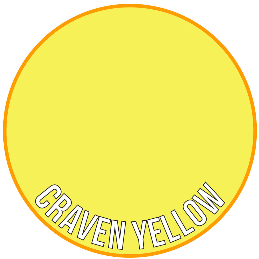 Two Thin Coats Craven Yellow 15ml Acrylic Paint 10101