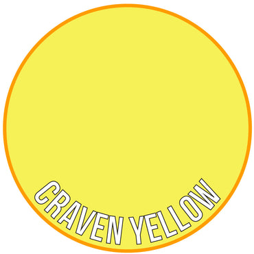 Two Thin Coats Craven Yellow 15ml Acrylic Paint 10101