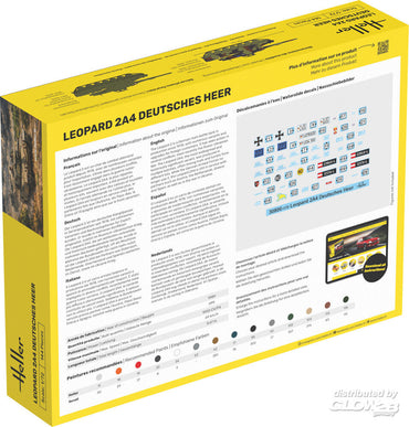 Heller 30800 Leopard 2A4 - Deutsches Heer 1:72 Model Kit