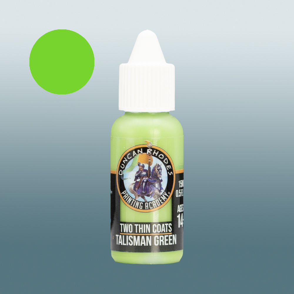 Two Thin Coats Talisman Green 15ml Acrylic Paint 10104