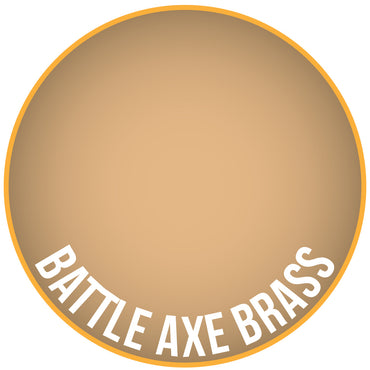 Two Thin Coats Battle Axe Brass 15ml Acrylic Paint 10107
