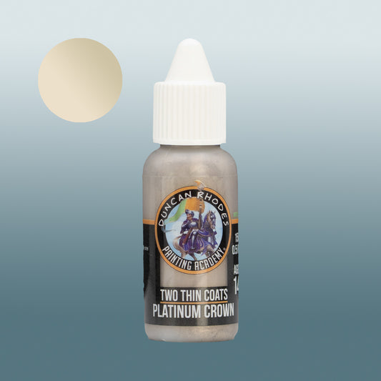 Two Thin Coats Platinum Crown 15ml Acrylic Paint 10111