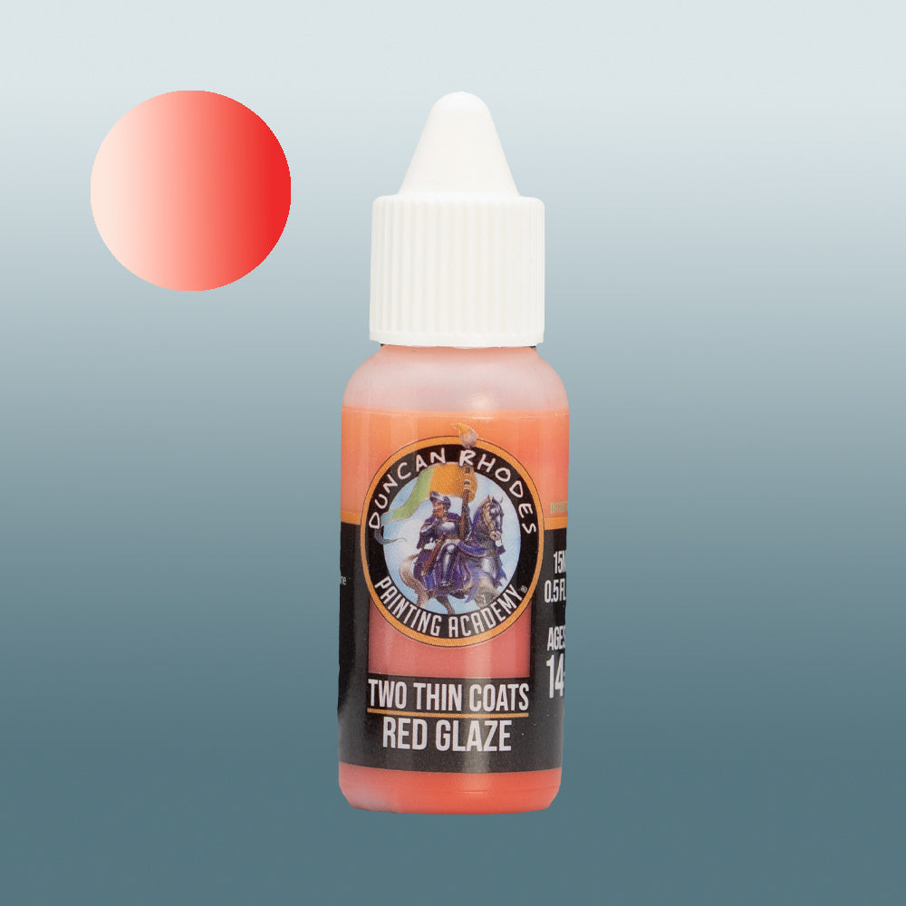 Two Thin Coats Red Glaze 15ml Acrylic Paint 10115