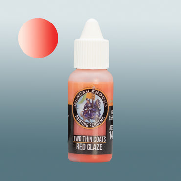 Two Thin Coats Red Glaze 15ml Acrylic Paint 10115