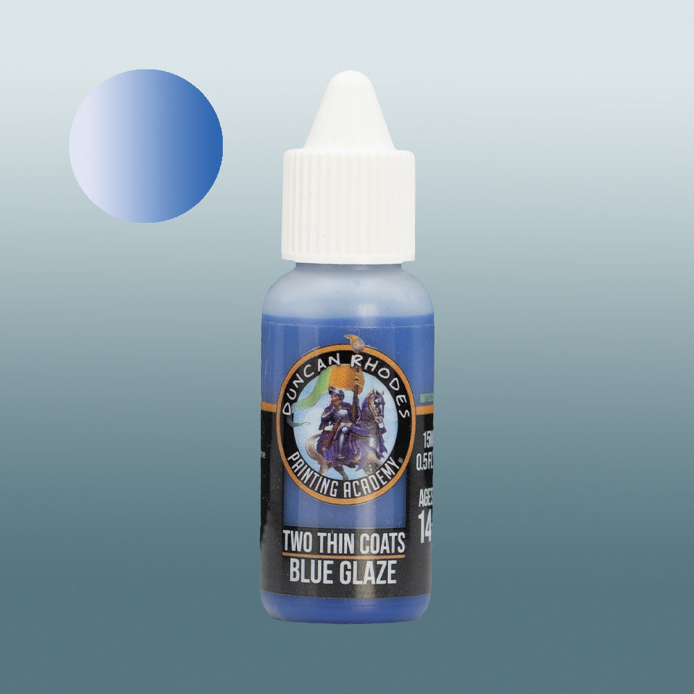Two Thin Coats Blue Glaze 15ml Acrylic Paint 10117