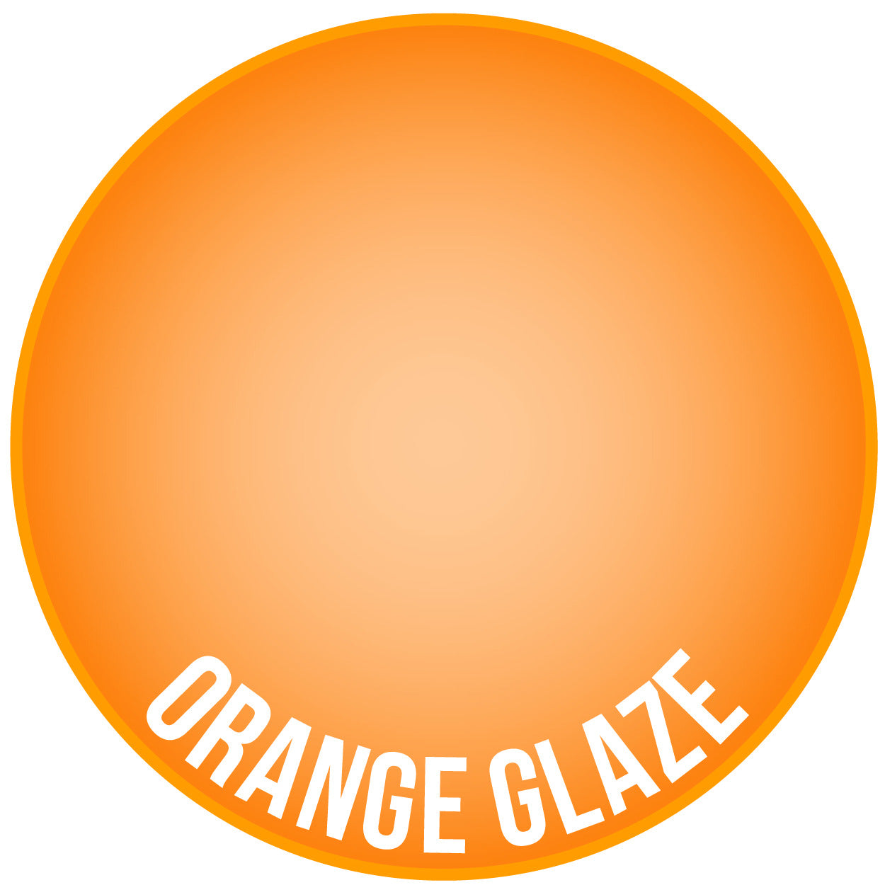 Two Thin Coats Orange Glaze 15ml Acrylic Paint 10118