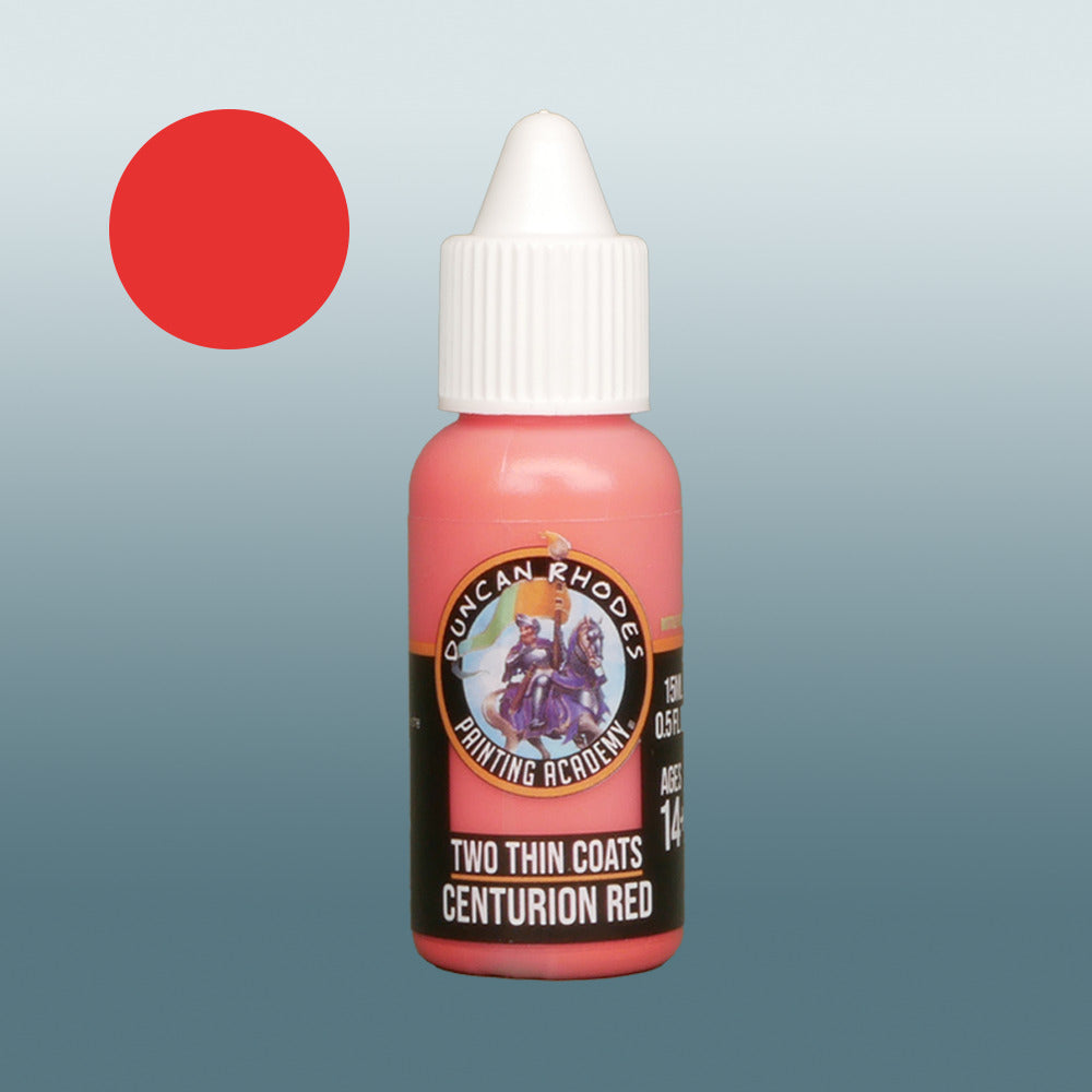 Two Thin Coats Centurion Red 15ml Acrylic Paint 10123