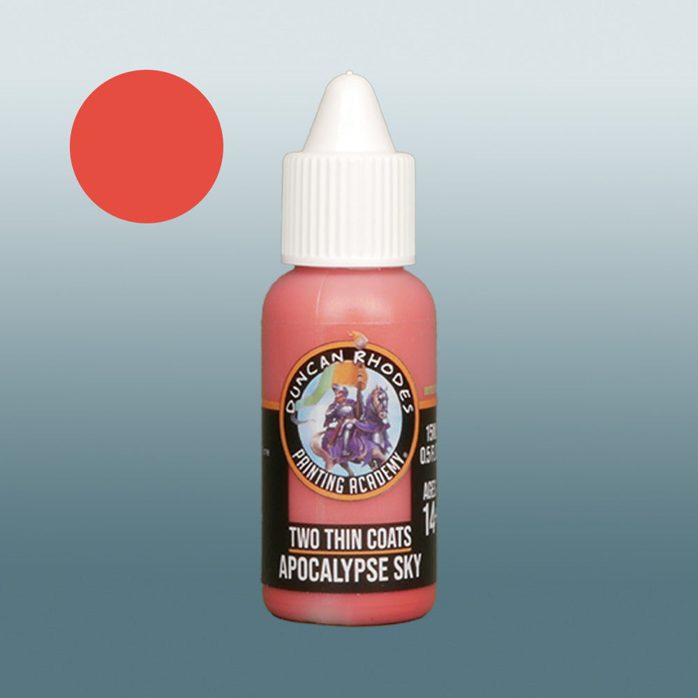 Two Thin Coats Apocalypse Sky 15ml Acrylic Paint 10125