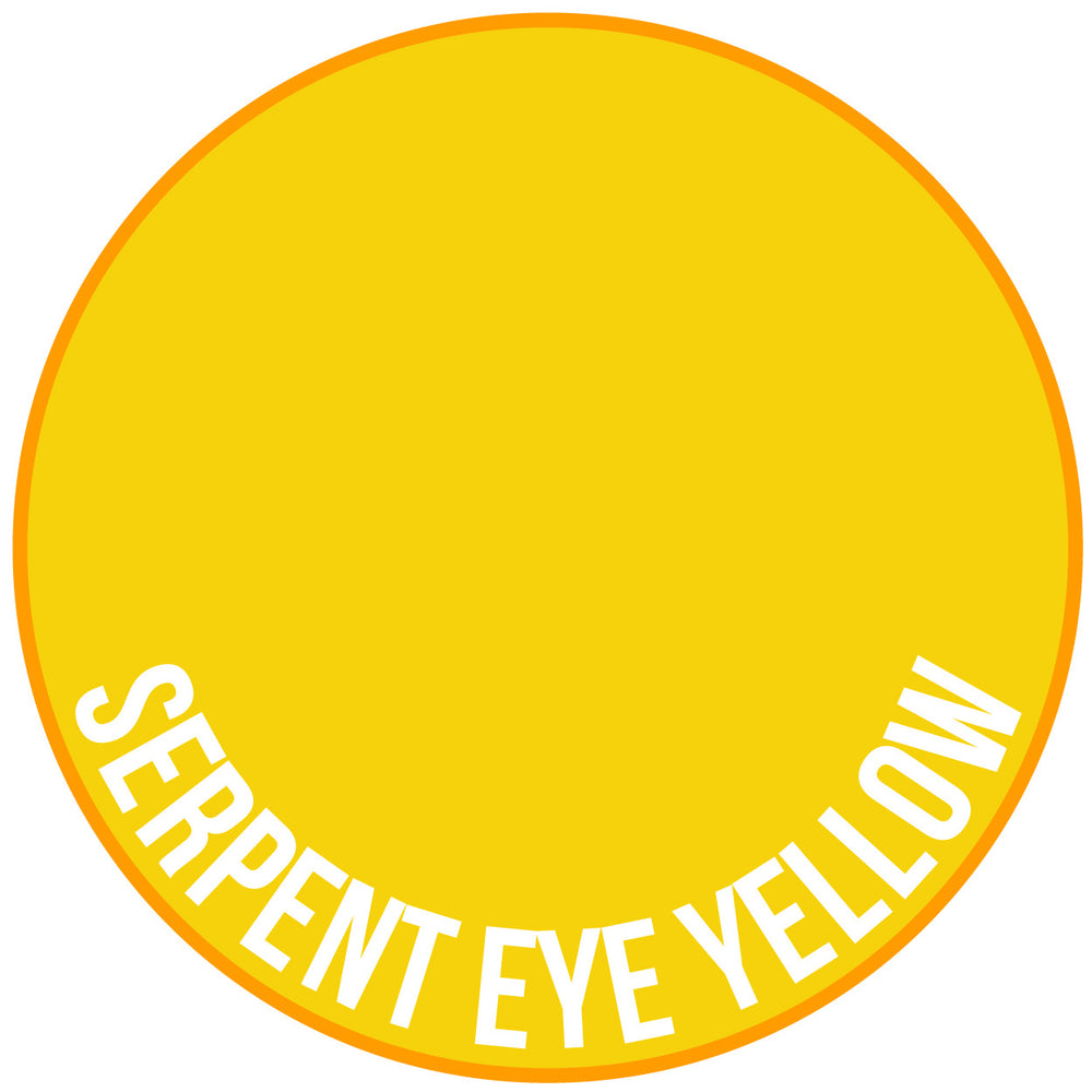 Two Thin Coats Serpent Eye Yellow 15ml Acrylic Paint 10130