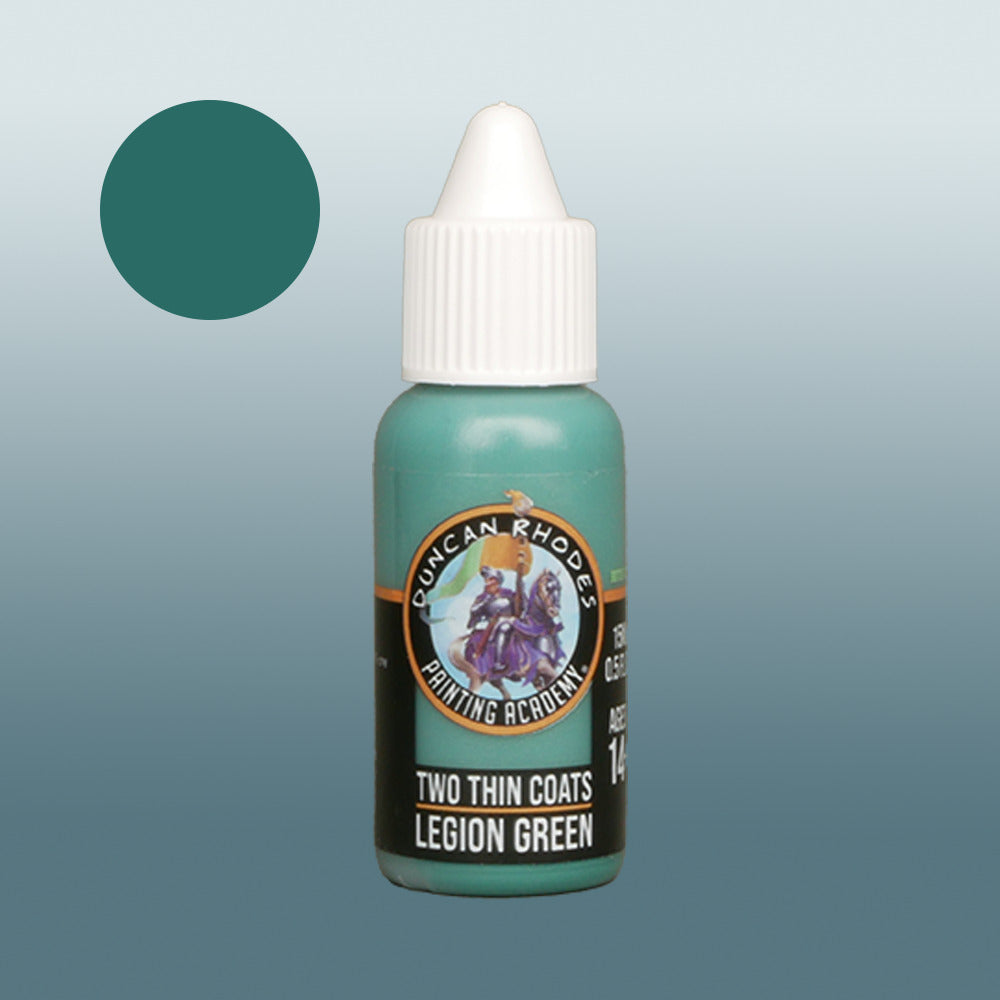 Two Thin Coats Legion Green 15ml Acrylic Paint 10135