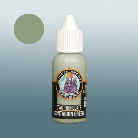 Two Thin Coats Contagion Green 15ml Acrylic Paint 10136