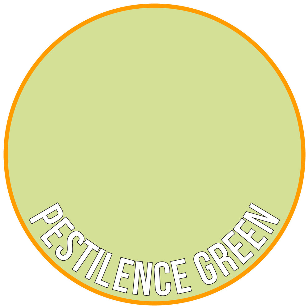 Two Thin Coats Pestilence Green 15ml Acrylic Paint 10138