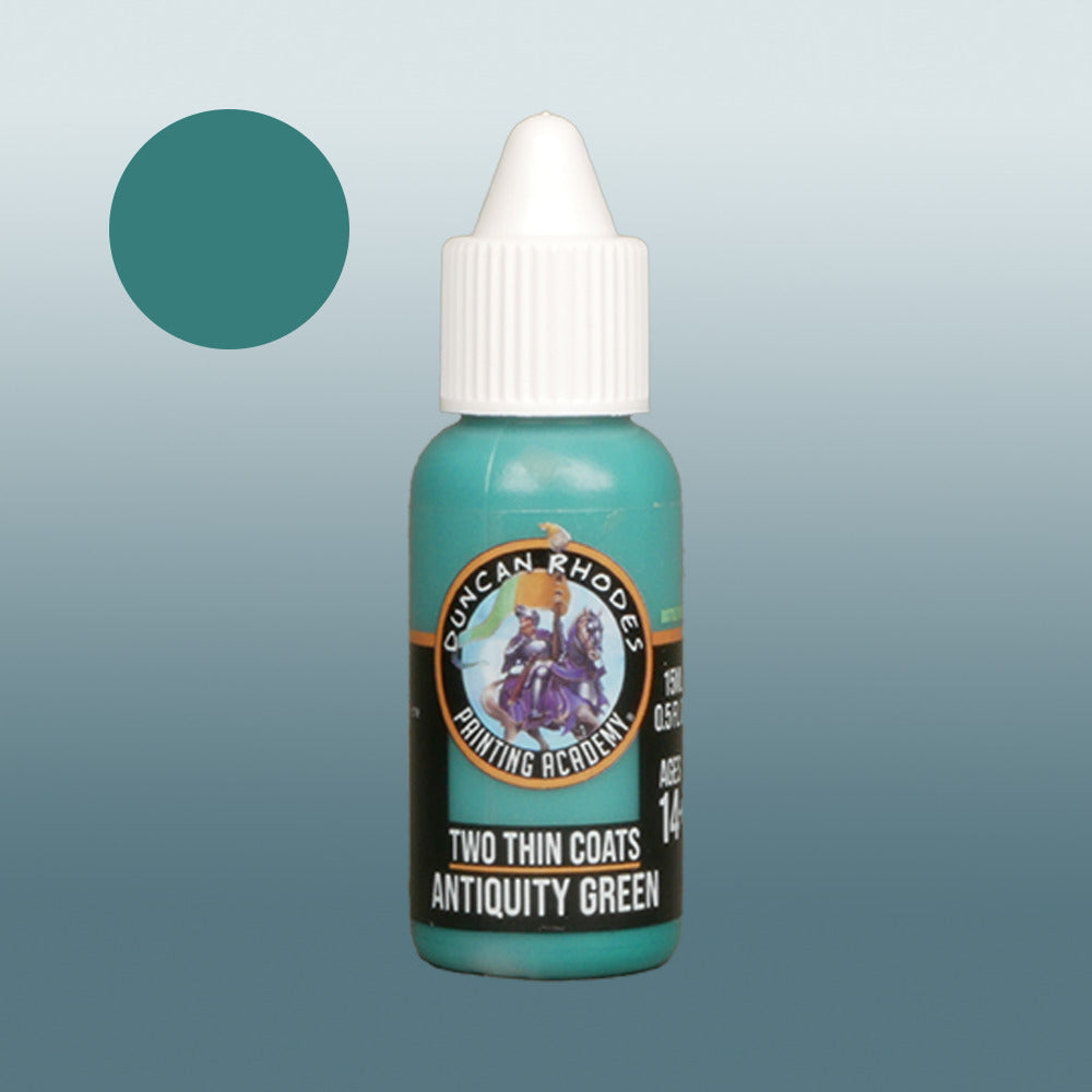 Two Thin Coats Antiquity Green 15ml Acrylic Paint 10140