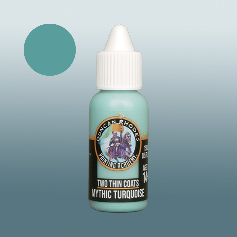 Two Thin Coats Mythic Turquoise 15ml Acrylic Paint 10141