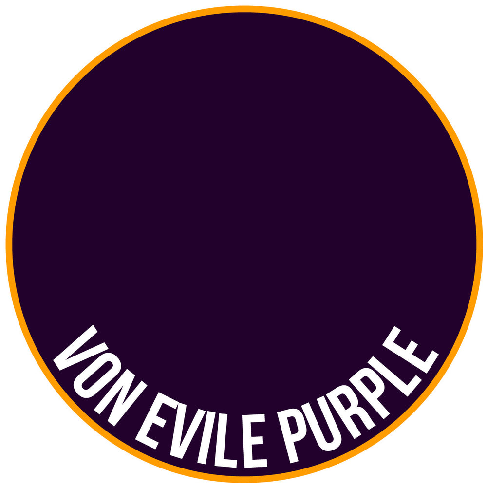 Two Thin Coats Von Evile Purple 15ml Acrylic Paint 10148