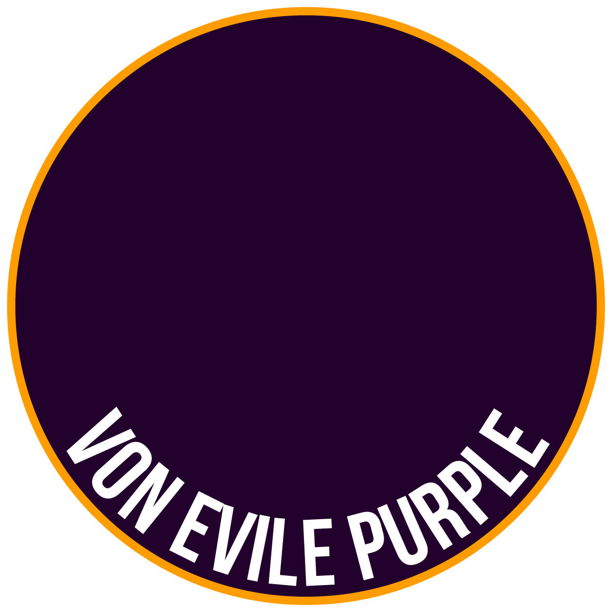 Two Thin Coats Von Evile Purple 15ml Acrylic Paint 10148