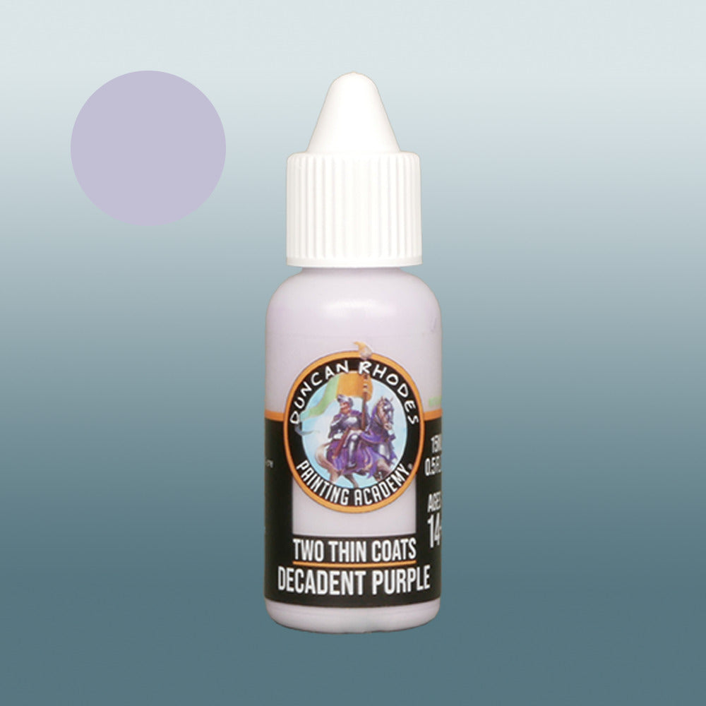Two Thin Coats Decadent Purple 15ml Acrylic Paint 10153