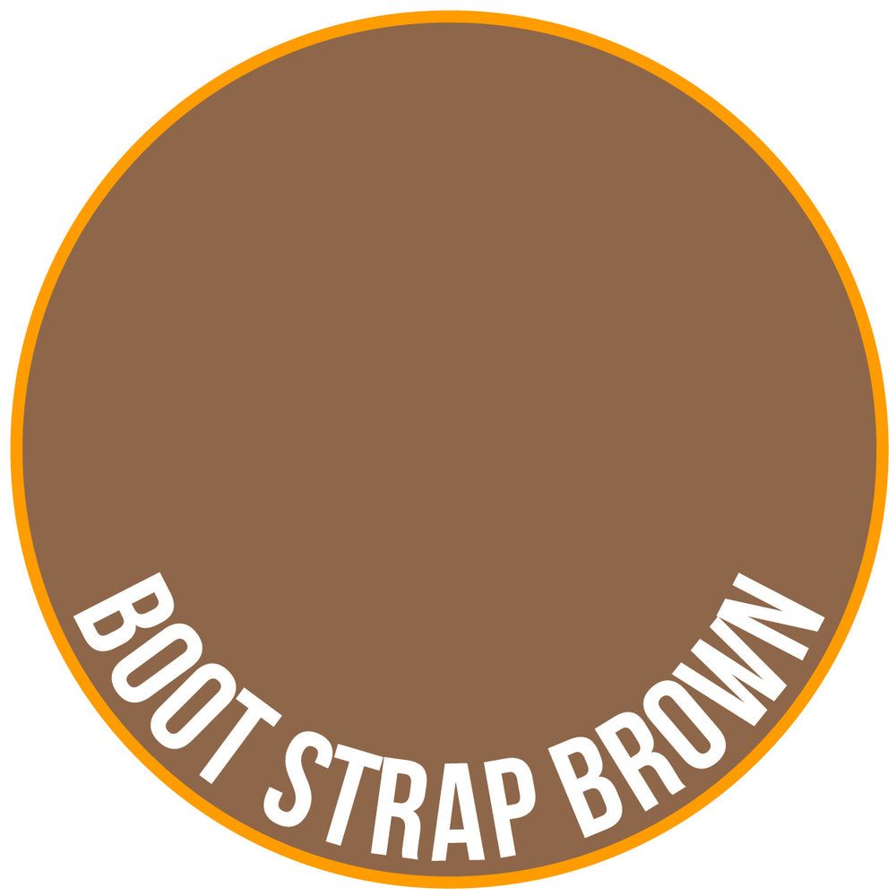 Two Thin Coats Boot Strap Brown 15ml Acrylic Paint 10155