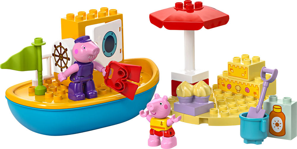 LEGO DUPLO 10432 Peppa Pig Boat Trip Age 2+ 23pcs