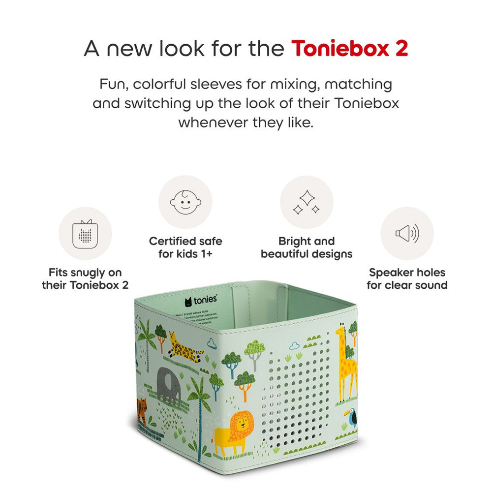 Tonies Toniebox 2 Sleeve - Jungle